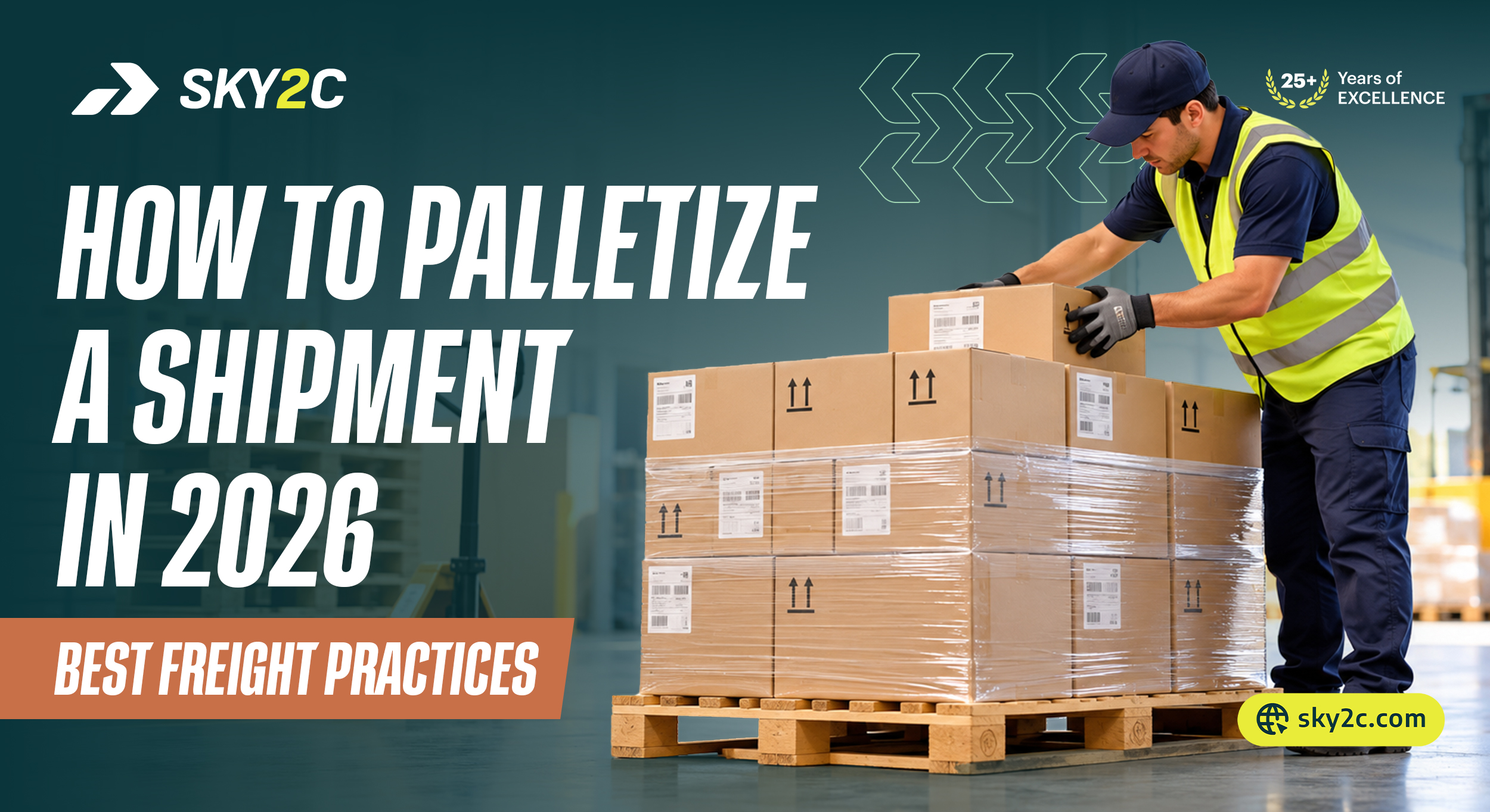 A banner image of How To Palletize A Shipment